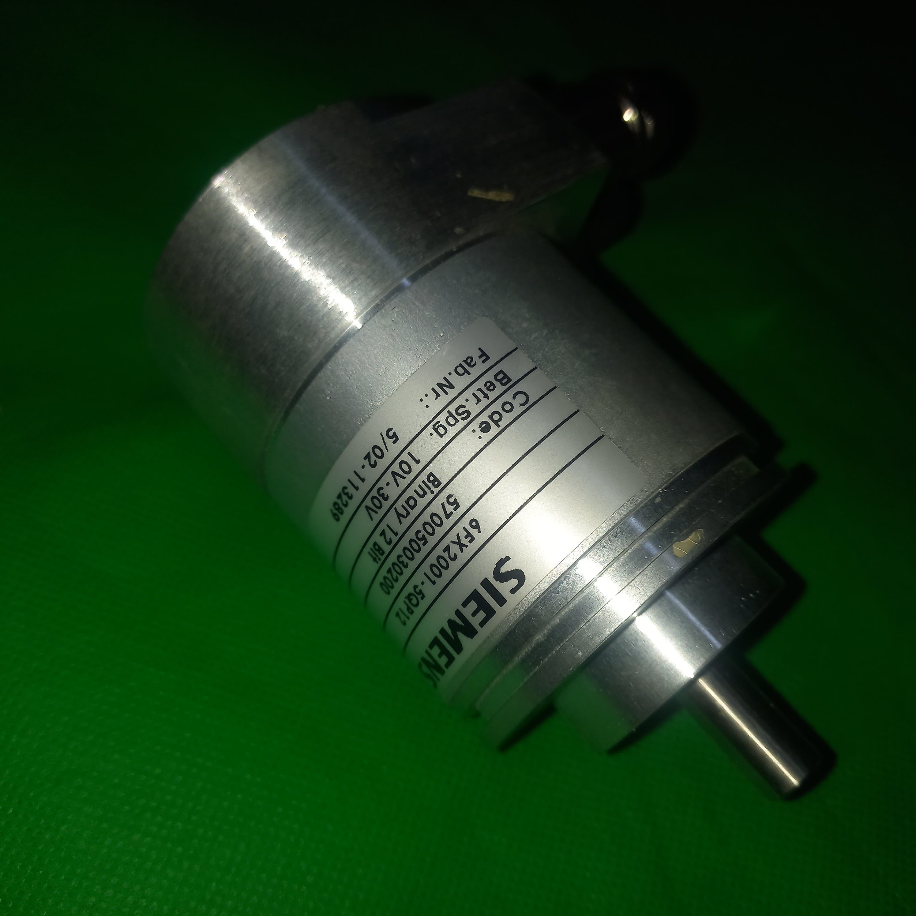 Siemens Absolute ST Encoder 6FX2001-5QP12,10mmshaft, Clamping, 13Bit, Binary Profibus