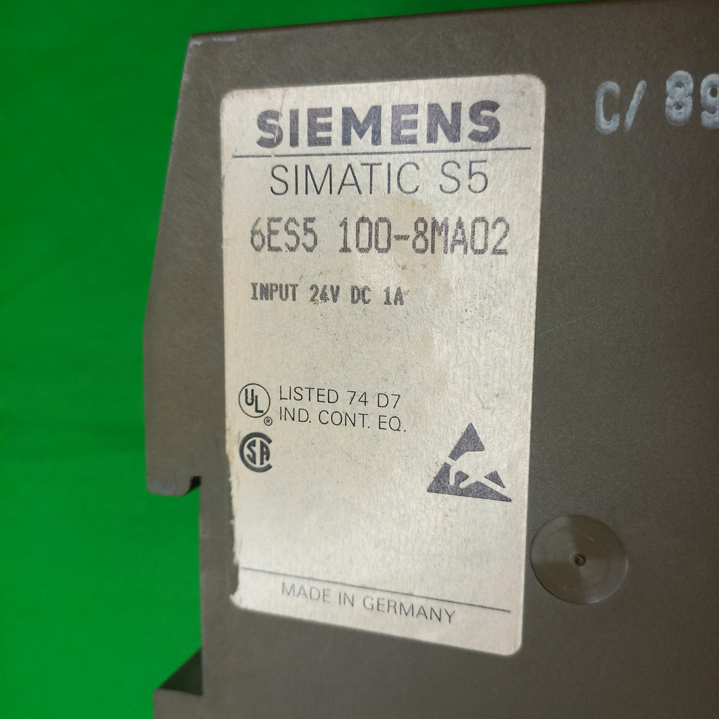 Simatic S5; 6E5 100-8MA02 