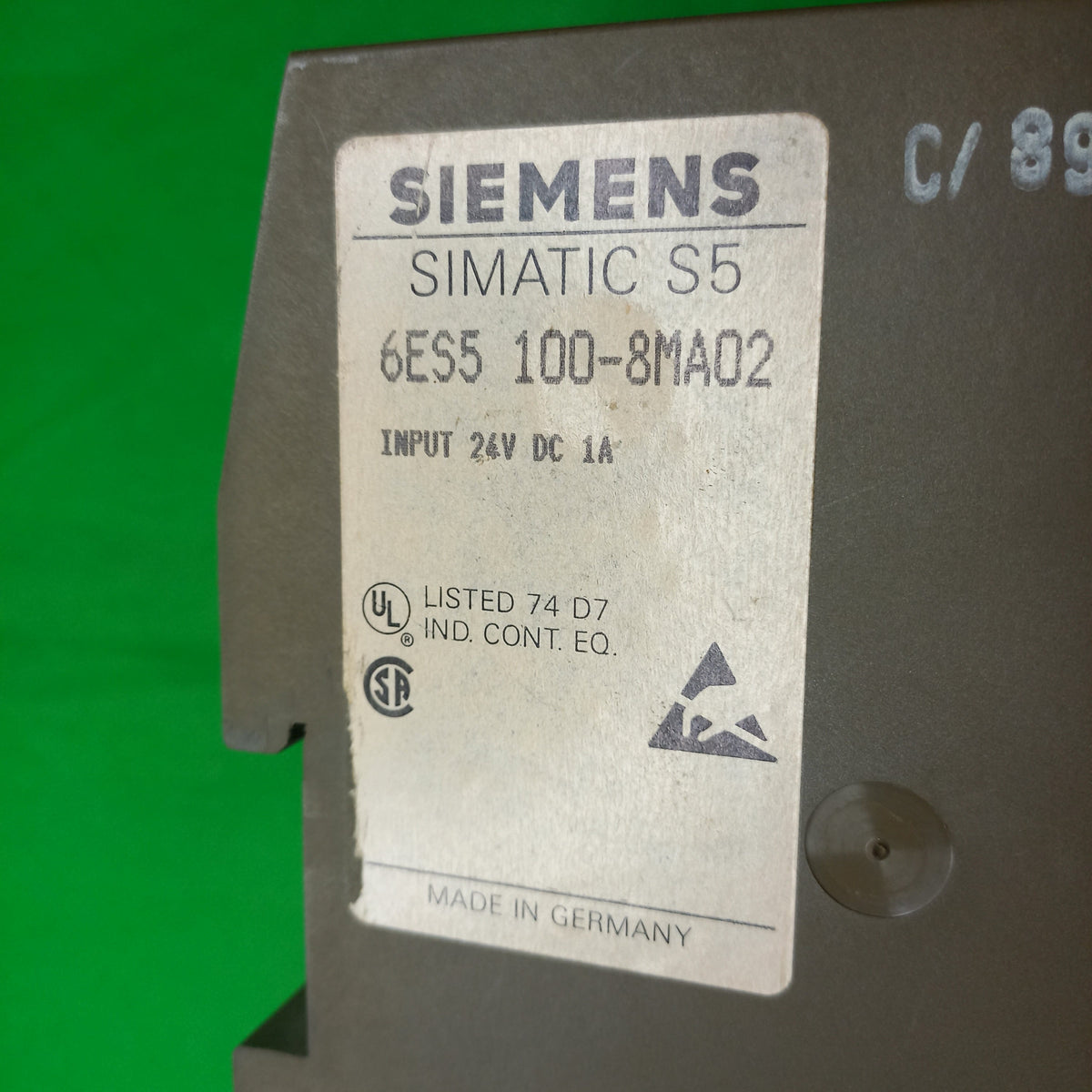 Simatic S5; 6E5 100-8MA02 