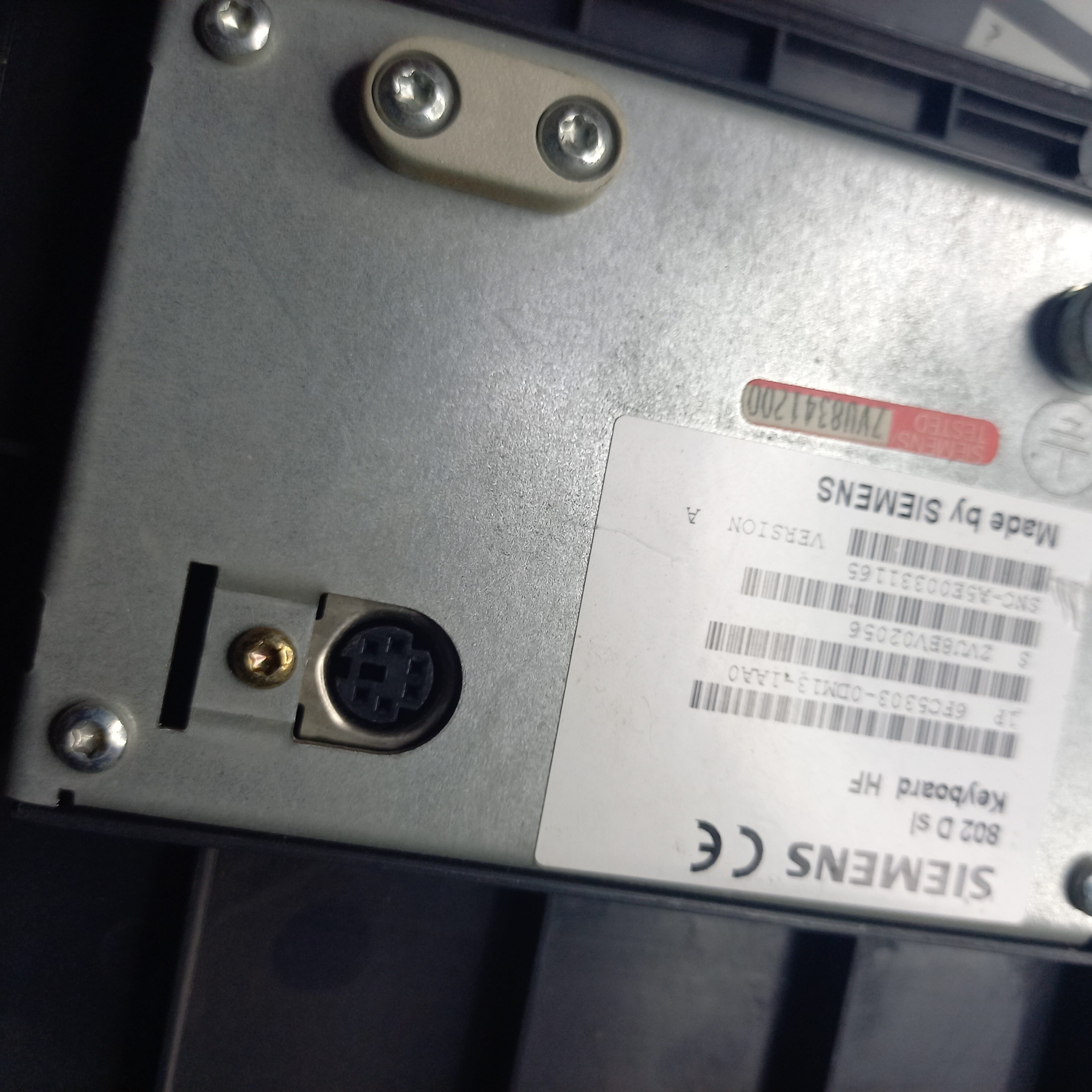 Connector for cnc keyboard for cnc sinumerik 802 D sl, Baseline  6FC5303-0DM13-1AA0 6FC5303-0DM13-1AA1
