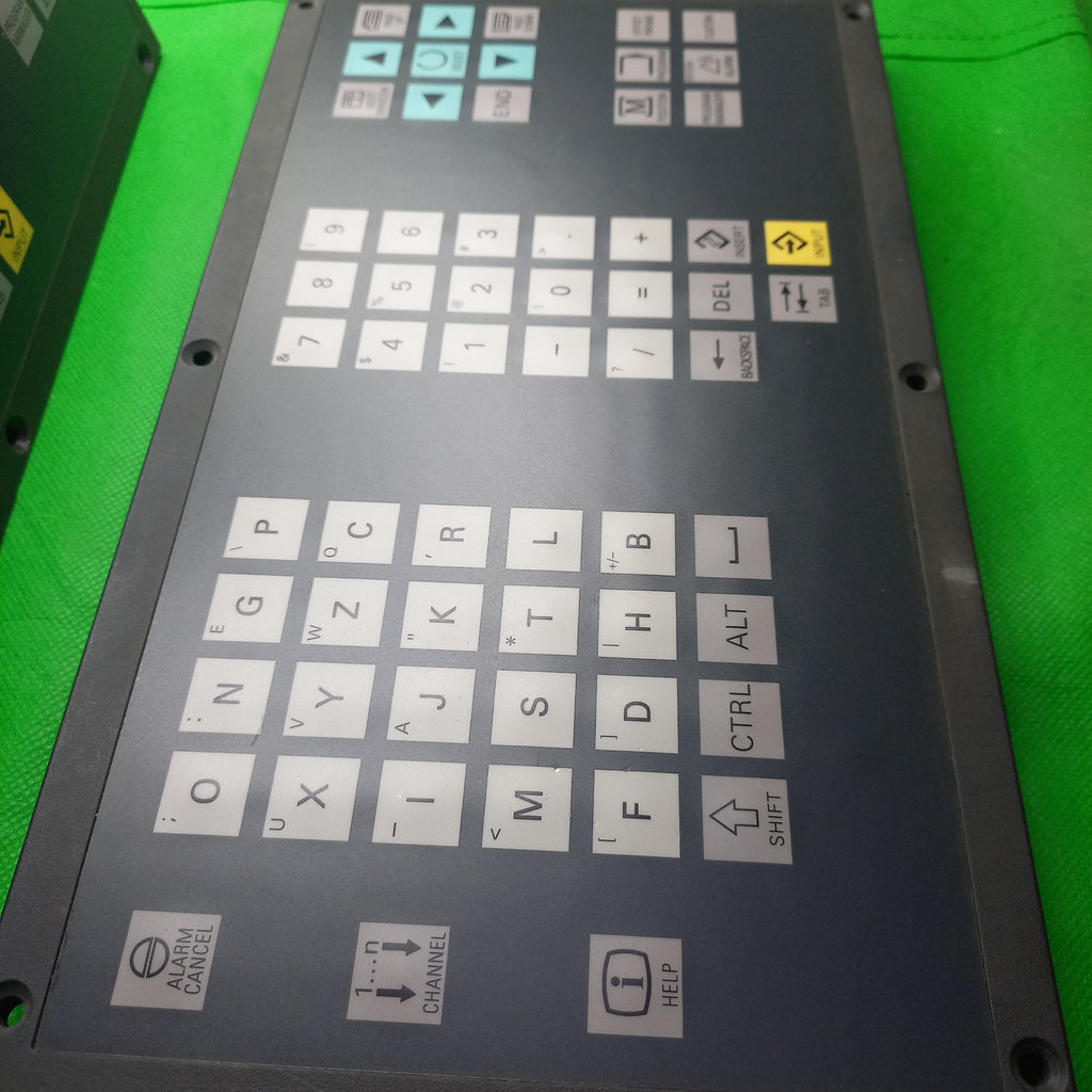 Full front view of all keys from alarm cancel till last key visible keyboard for cnc sinumerik 802 D sl, Baseline  6FC5303-0DM13-1AA0 6FC5303-0DM13-1AA1