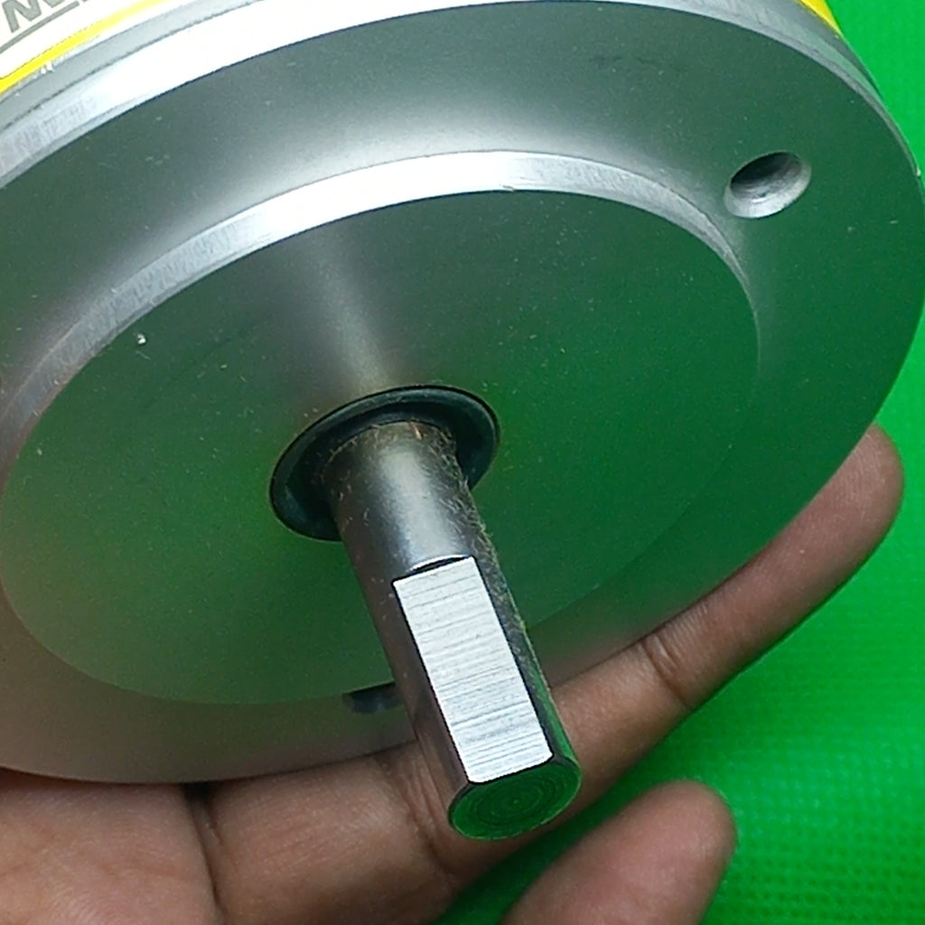 Flange and shaft view
DG 90 | DG 9O |Stegmann 90mm OD 
