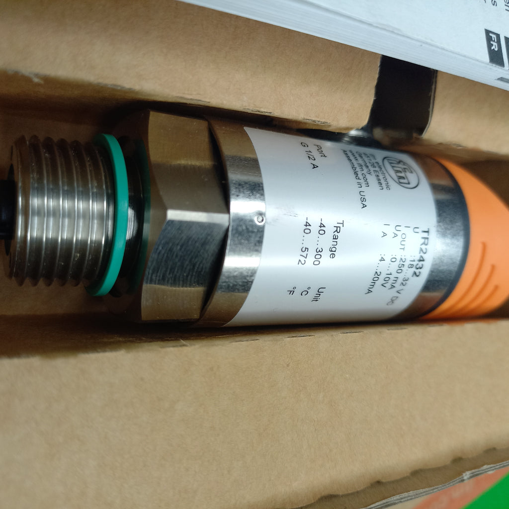 IFM original new box shows IFM TR2432 for PT100/PT1000 sensors TR 2432