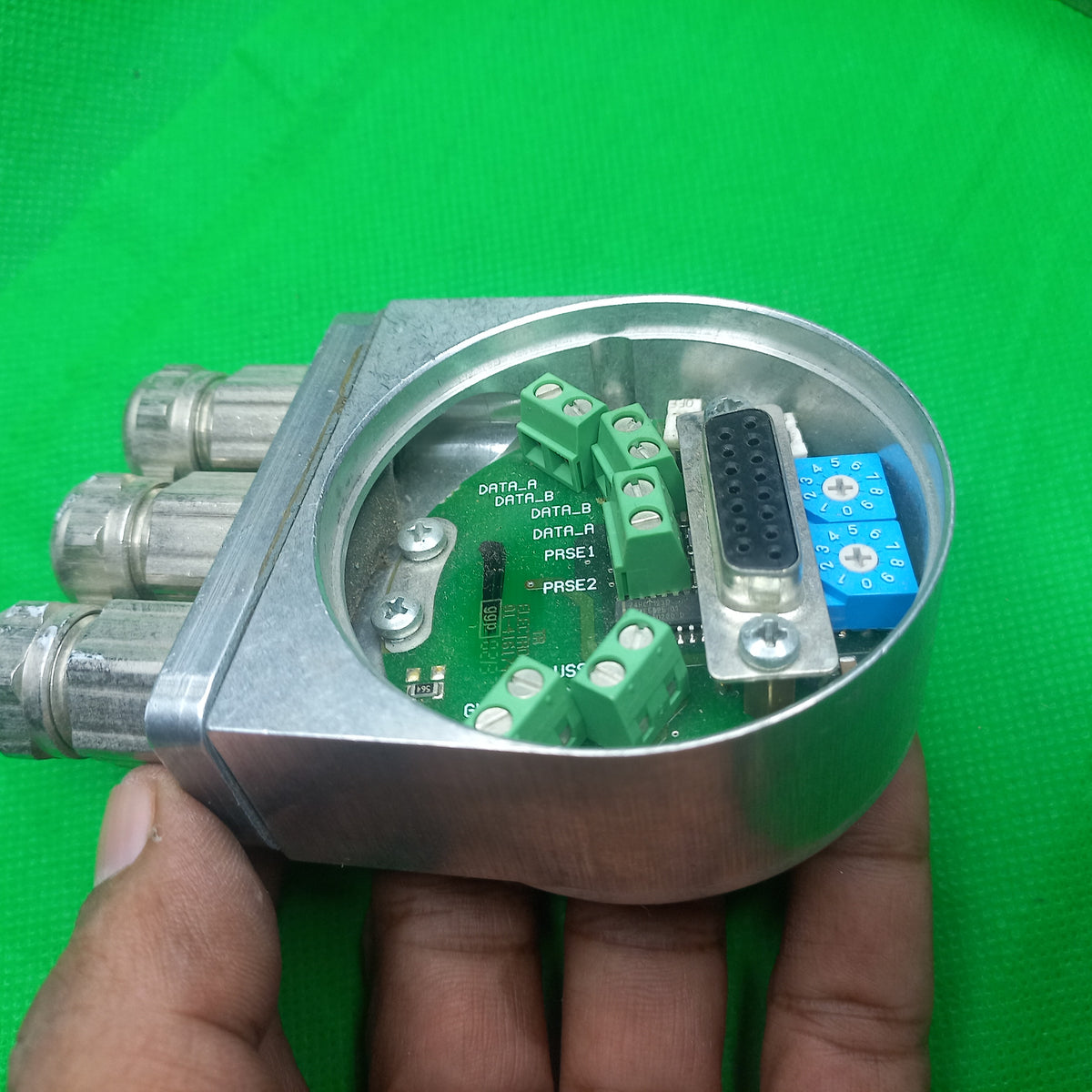 Encoder cover signal carrier / TR Electronic 01416174C  Encoder profibus back cover