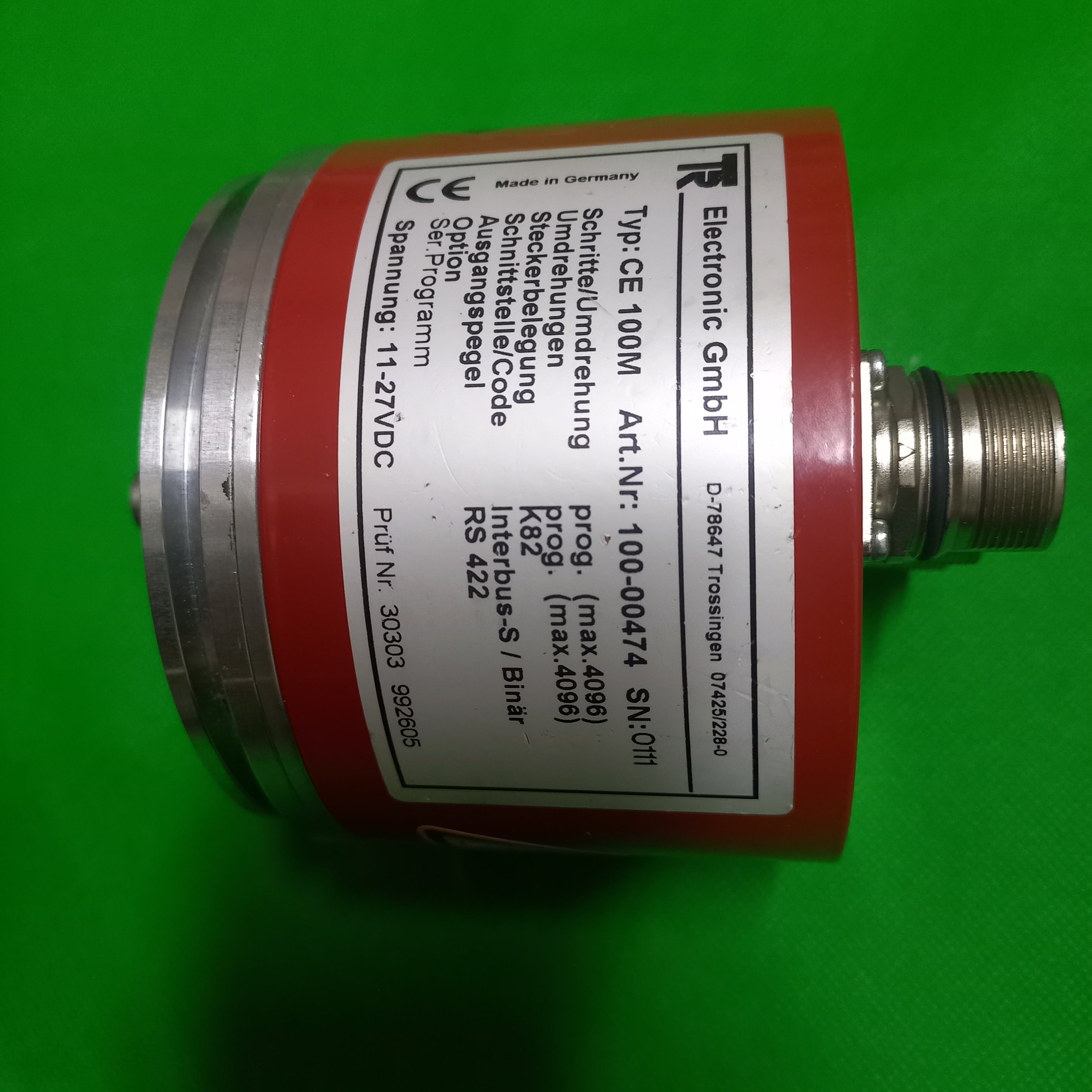 TR Electronic CE 100M Art. Nr: 100-00474 | Interbus-S/ Binar |  Prog. 12 bit x Prog. 12 bit