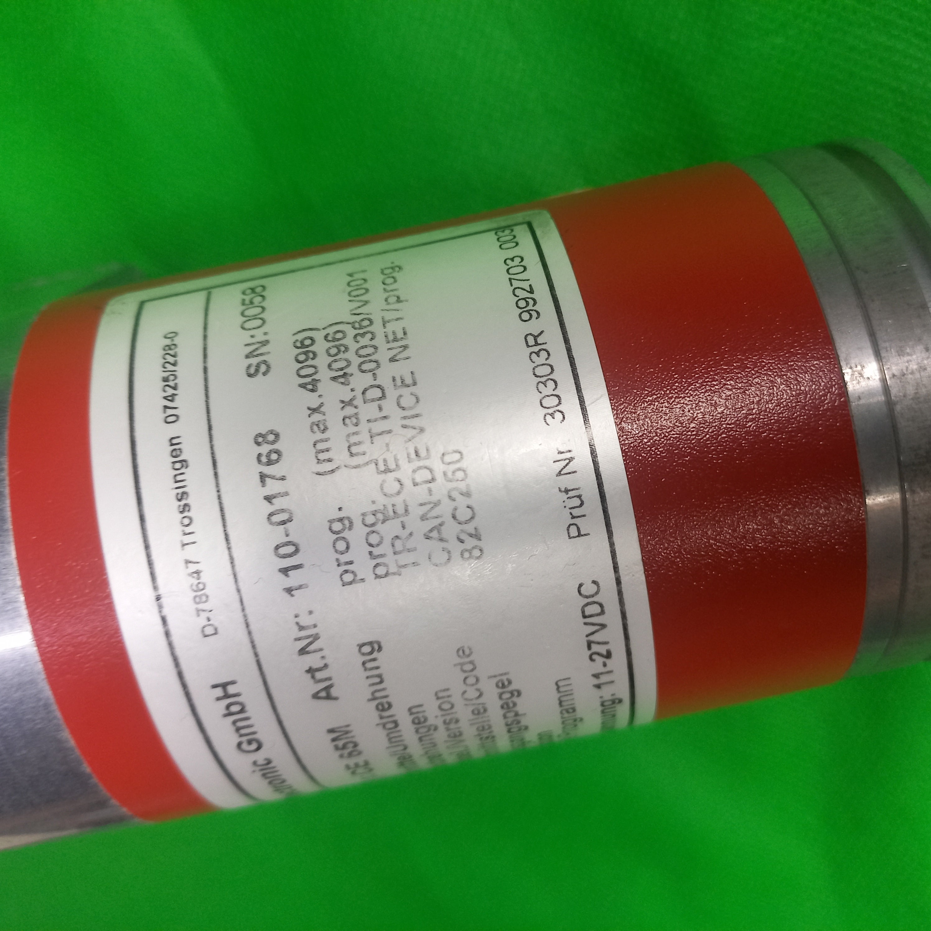 TR Electronic CE65MART. NR: 110-01768 Multiturn CAN-Device Net/Prog.4096 x4096