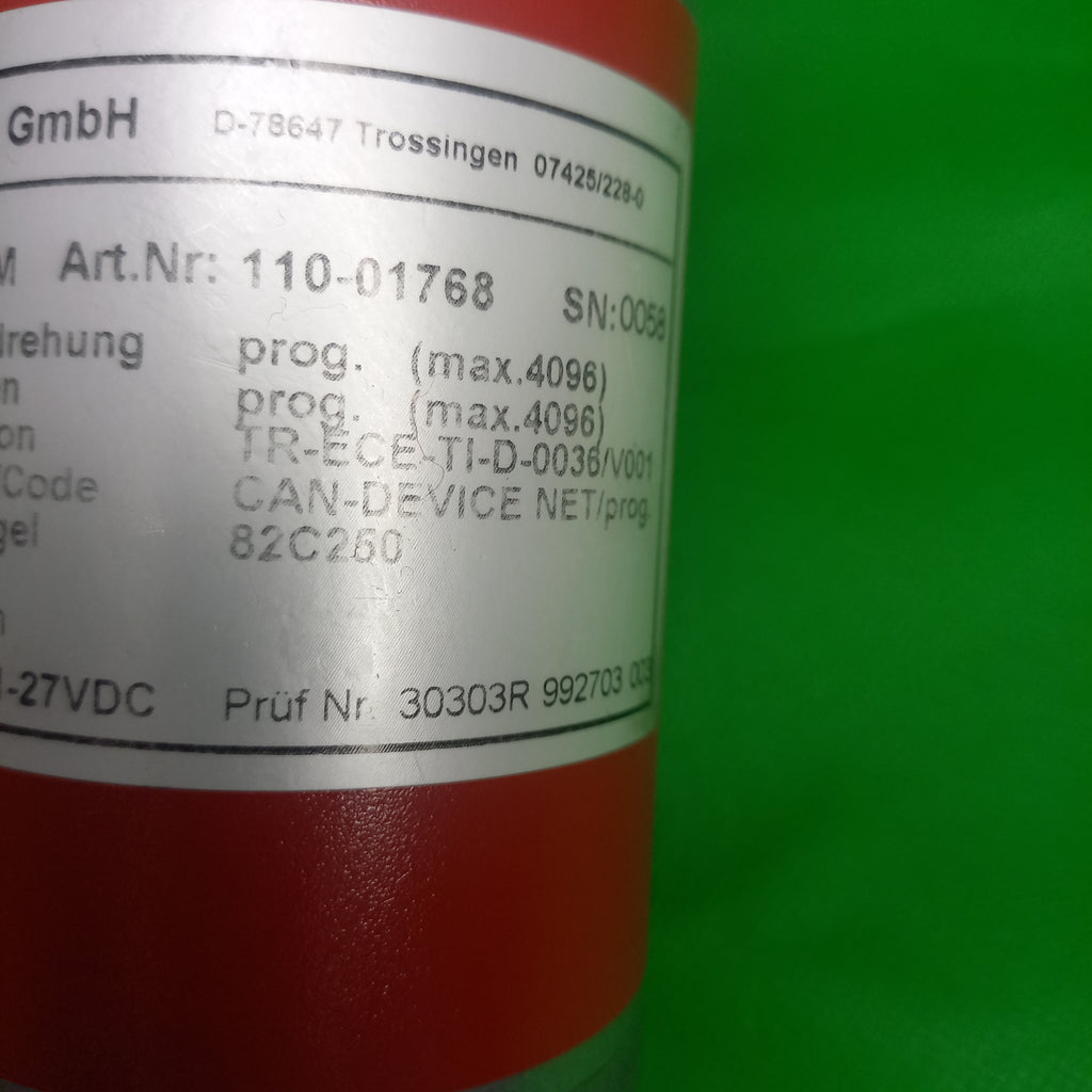 TR Electronic CE65MART. NR: 110-01768 Multiturn CAN-Device Net/Prog.4096 x4096