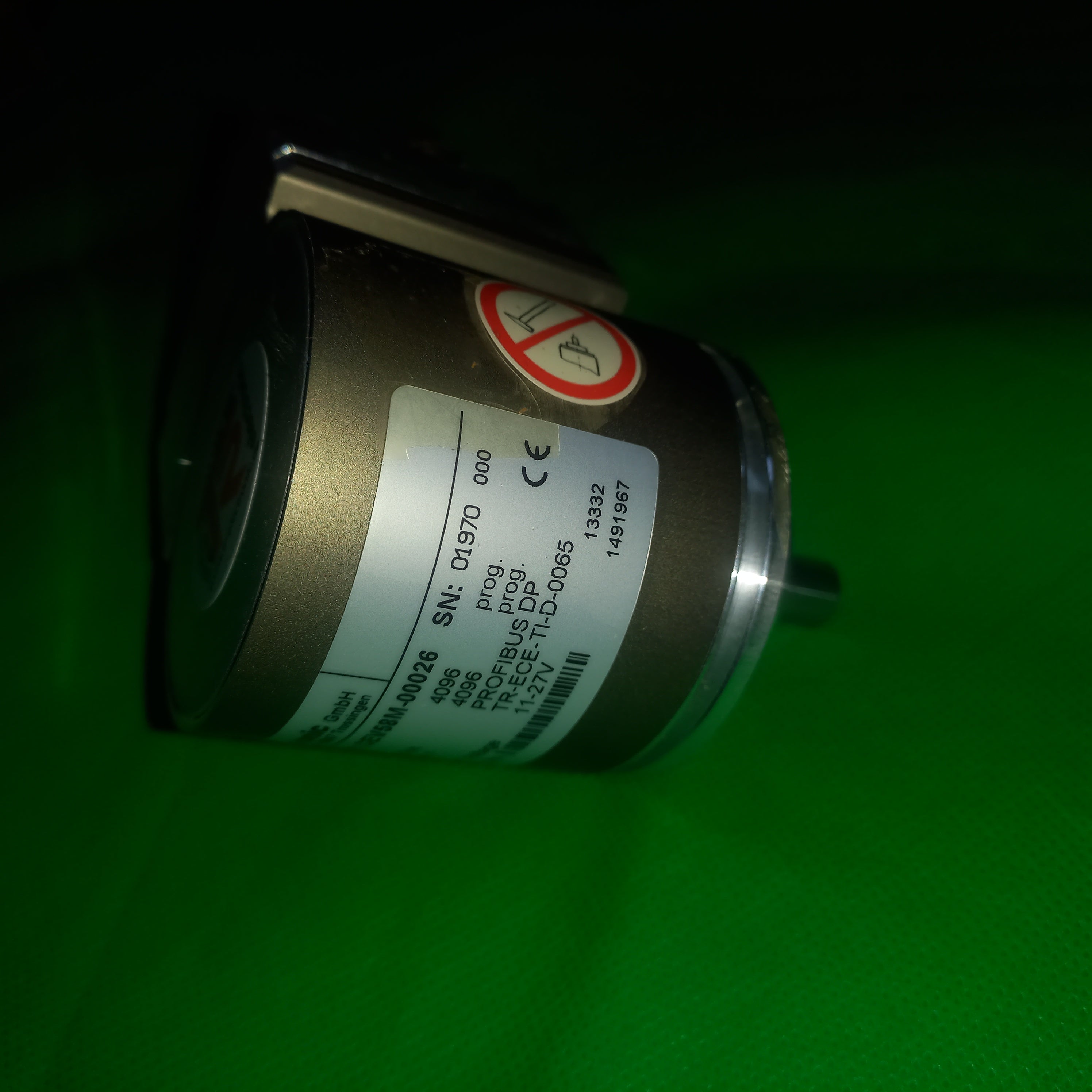 TR Electronic CEV58M Profibus DP MultiTurn Encoder CEV58M-00026 12bitx12bit Progr.