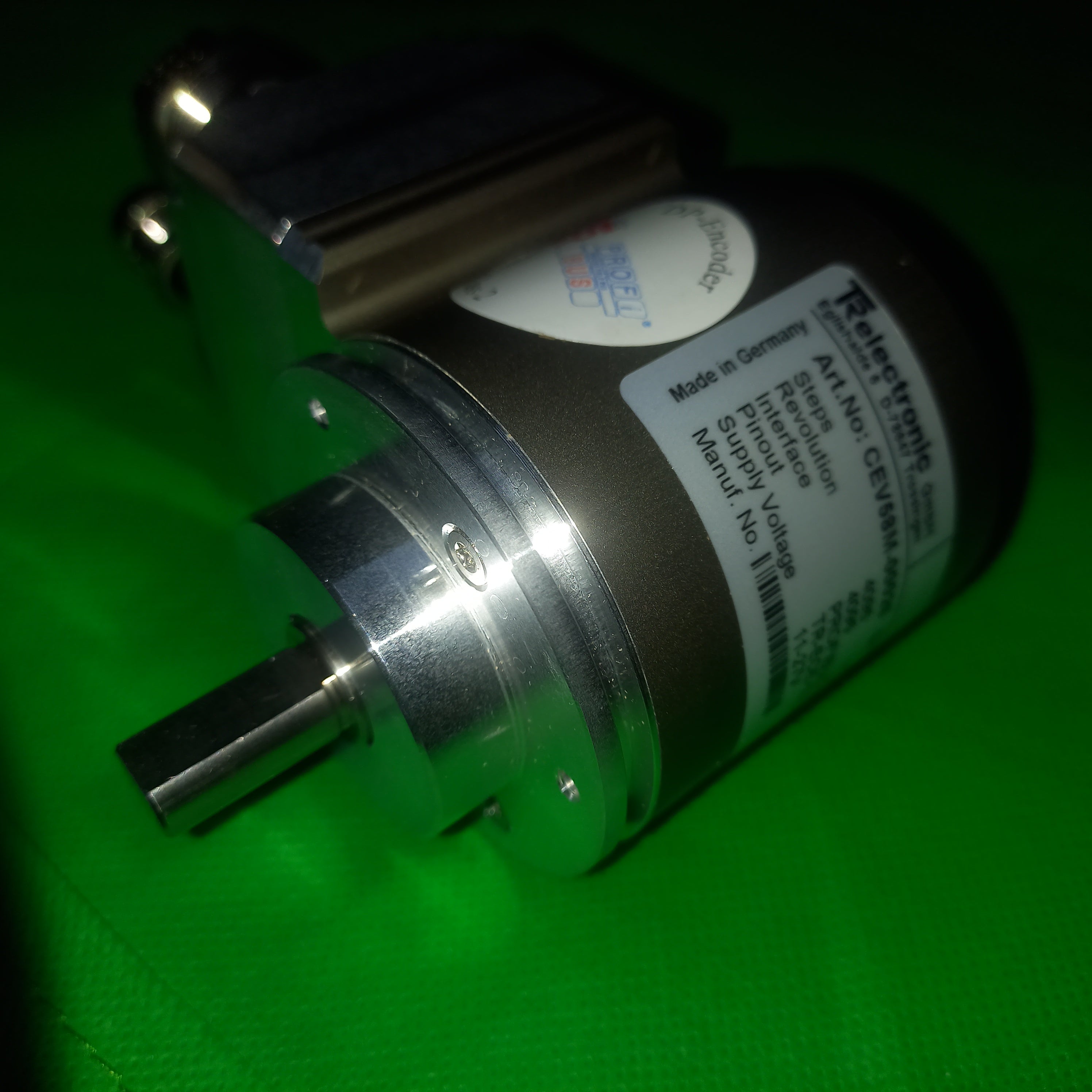 TR Electronic CEV58M Profibus DP MultiTurn Encoder CEV58M-00026 12bitx12bit Progr.