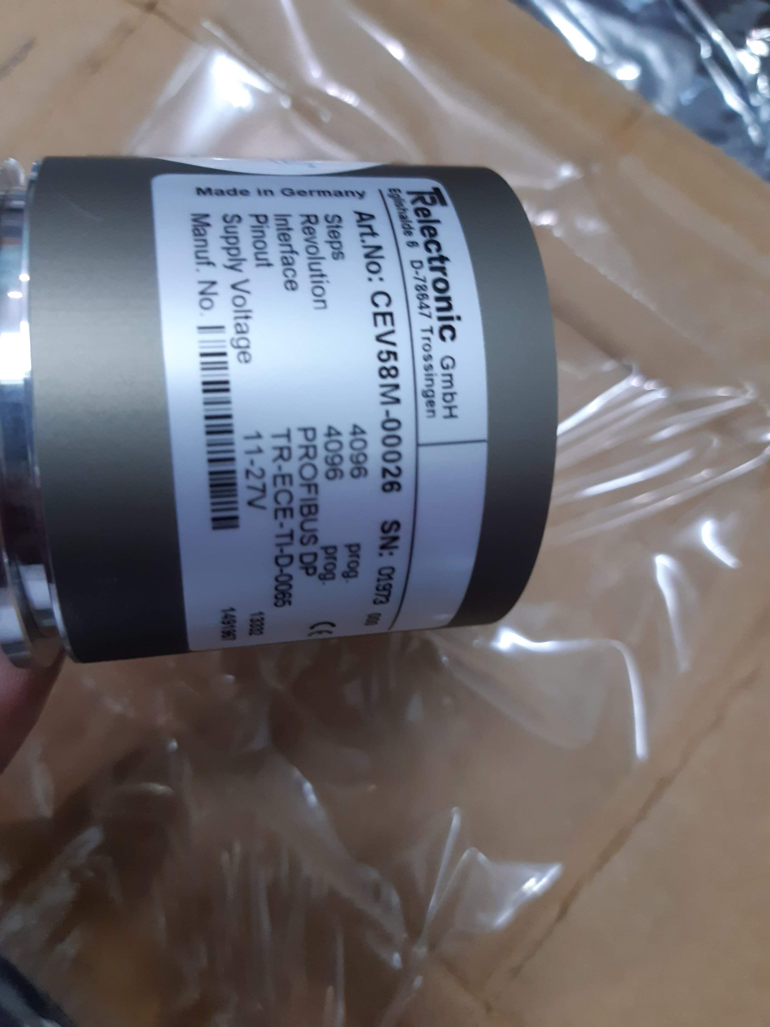 TR Electronic CEV58M Profibus DP MultiTurn Programmable Encoder 12bitx12bit