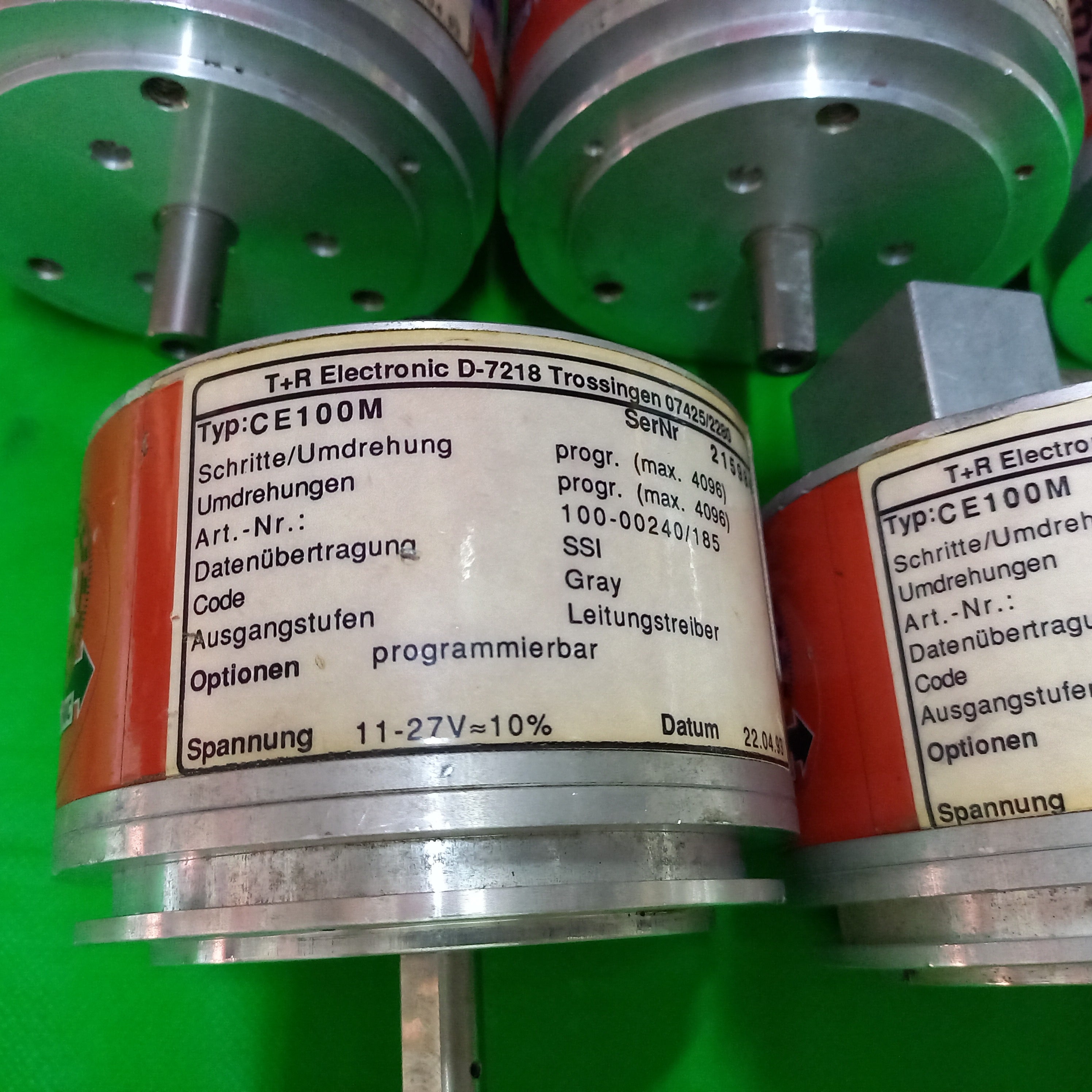 T+R Encoder  100 00240/185 CE-100-M CE-1OO-M CE 100M CE 1OOM CE100M Grey