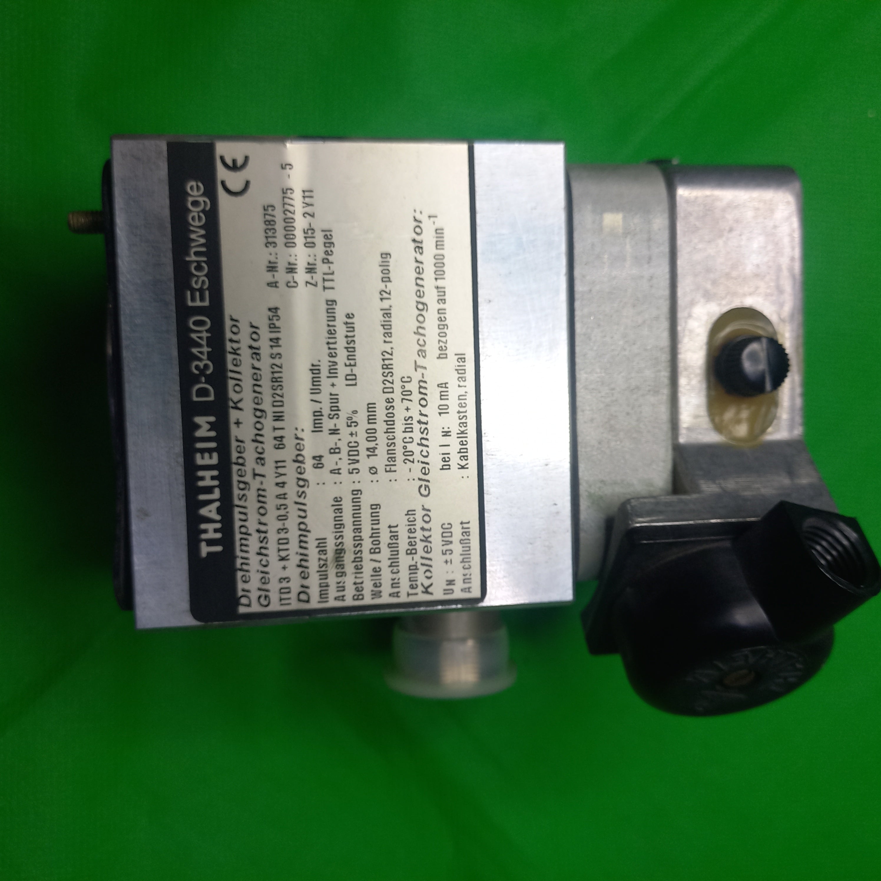 Thalheim Encoder+DC tacho-generator| ITD 3+KTD 3-0,5 A 4 Y11 64 T NI D2SR12 S 14 IP54