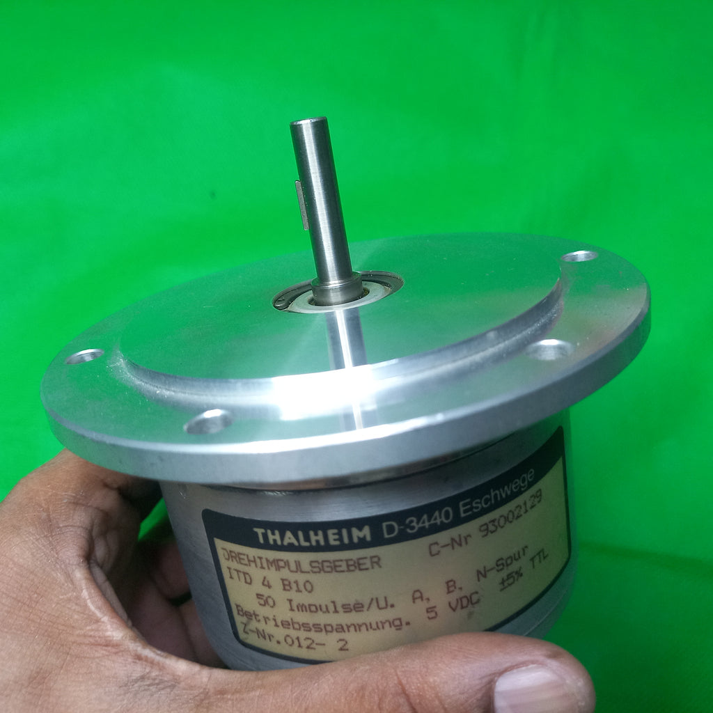 Shaft with respect to Flange and location dia for THALHEIM DREHIMPULSGEBER ITD4 B10