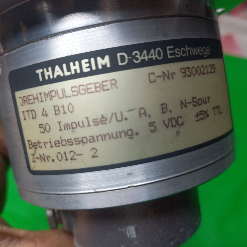TTL Signal Details on specification sticker  for THALHEIM DREHIMPULSGEBER ITD4 B10