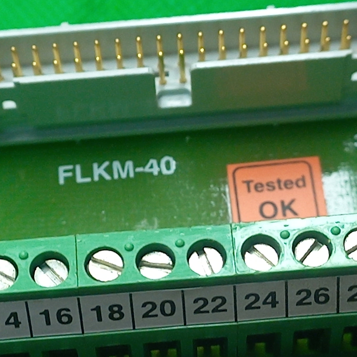 FLKM 40 - Termination board&nbsp; UL automation 