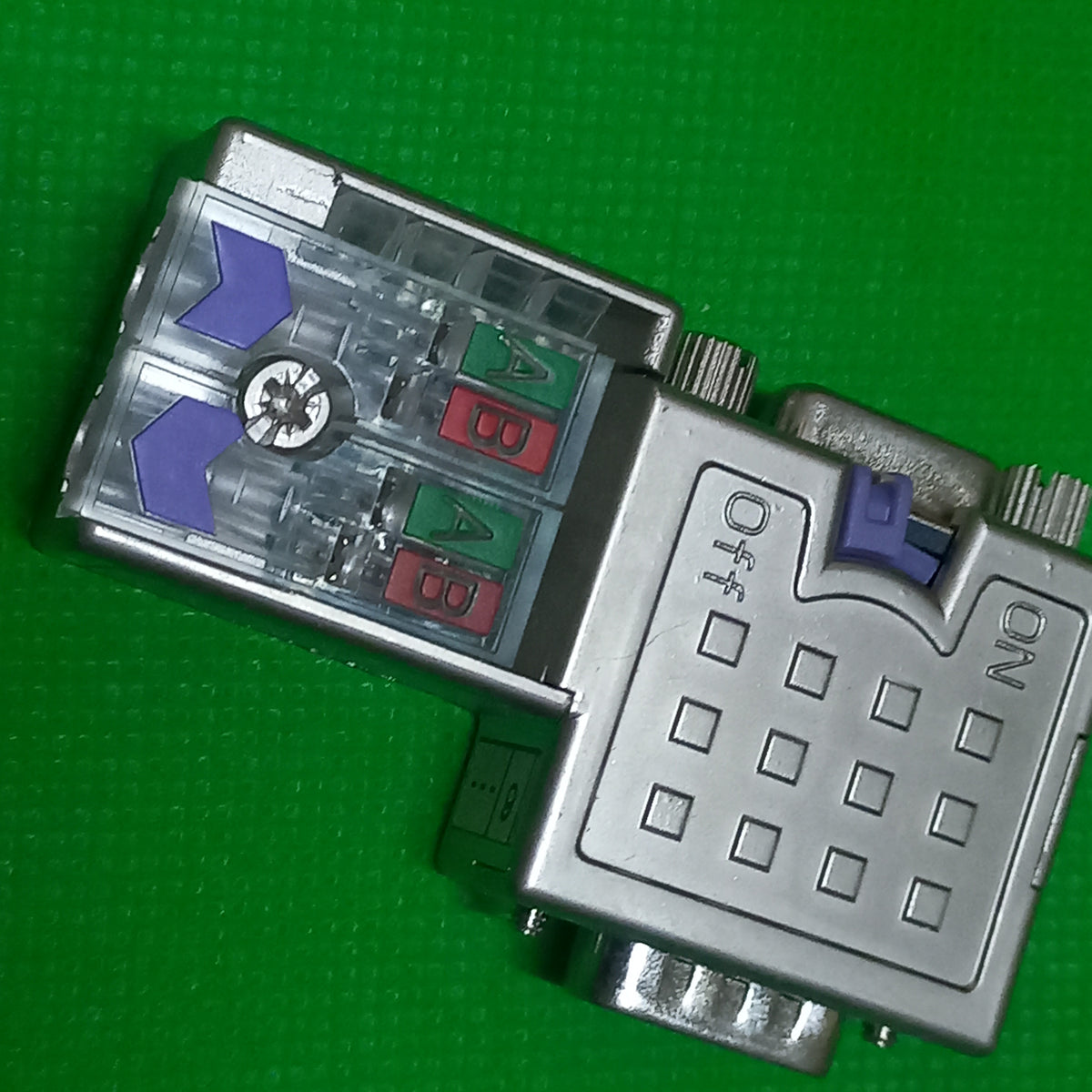  PROFIBUS Connectors  VIPA 972-0DP01 | EasyConn PROFIBUS Connector - 90° left view
