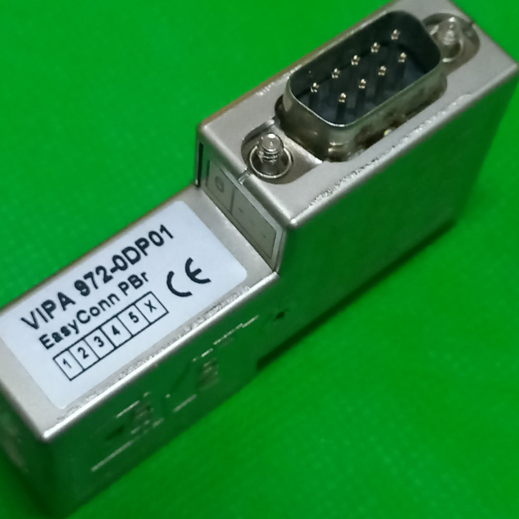Part number written on  PROFIBUS Connectors  VIPA 972-0DP01 | EasyConn PROFIBUS Connector - 90°