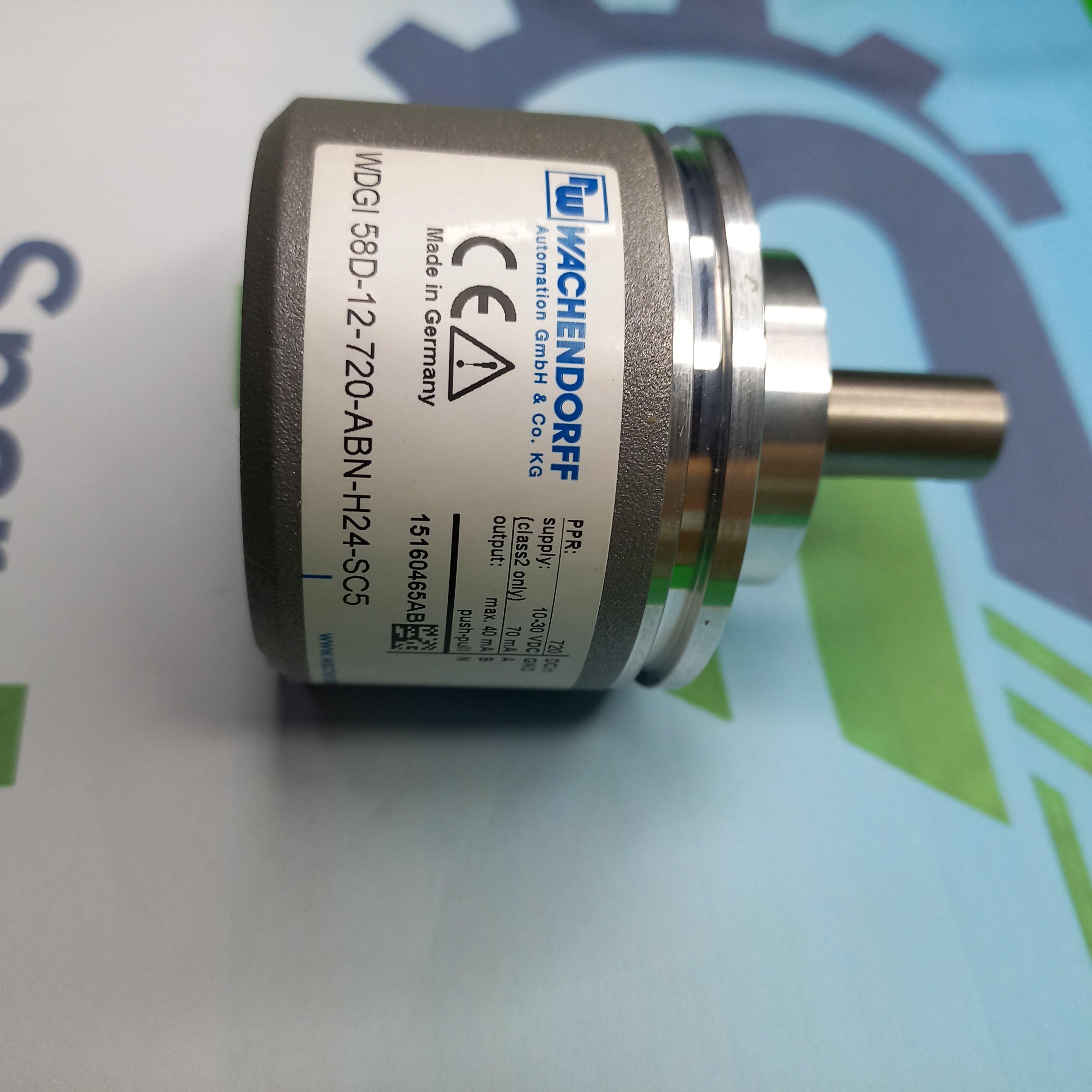 Wachendorff Encoder WDGI 58D | WDGI-58D-12-720-ABN-H24-SC5