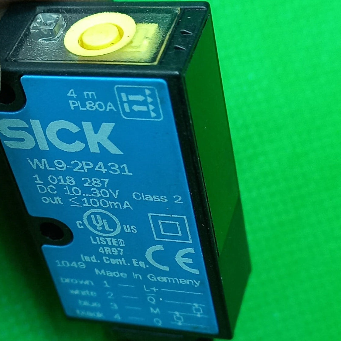 WL 9-2 Teach in photo , Photoelectric Reflex Switch, Standard, Teach-In | WL9-2P431 | WL 9-2P431, 1 018 287