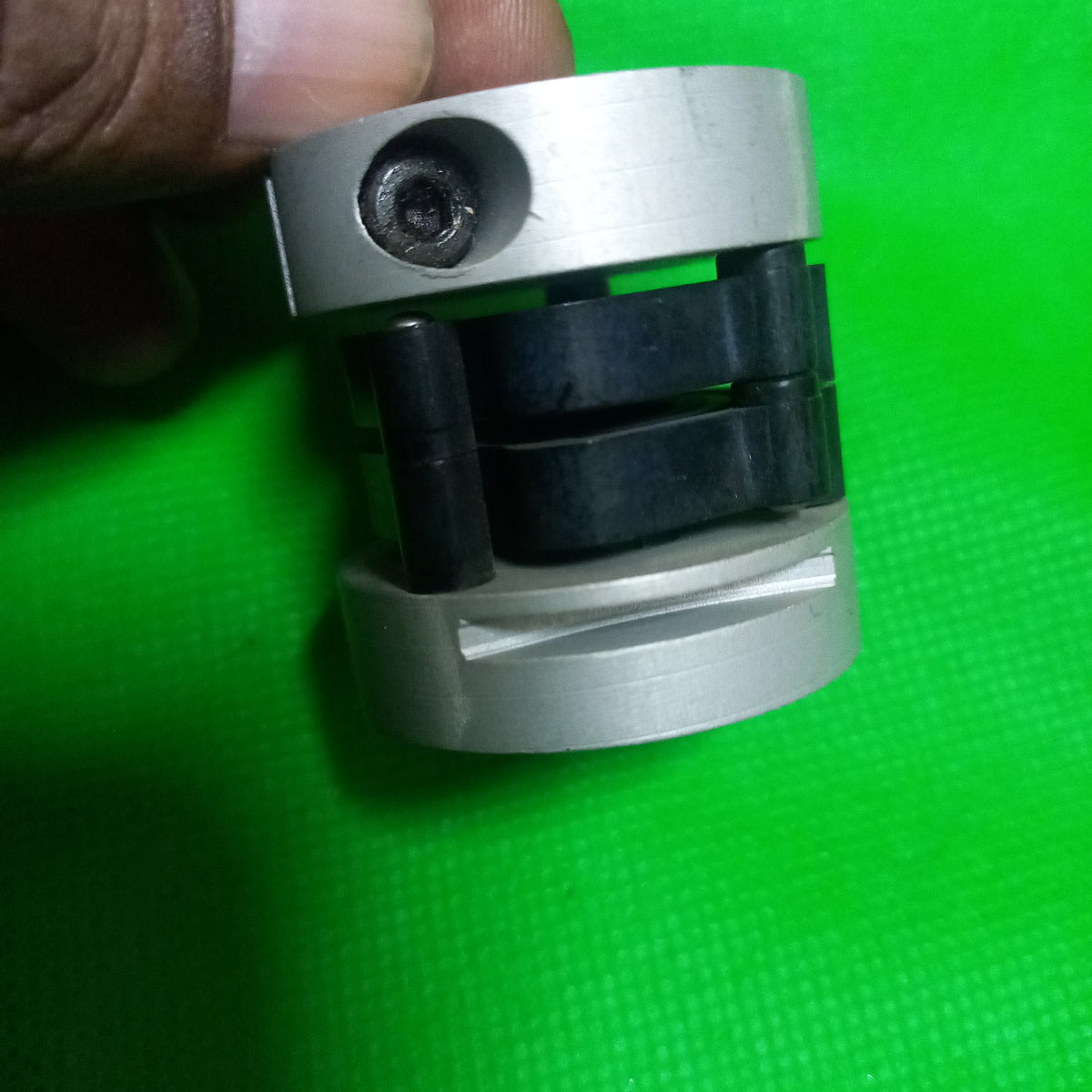 Zero-Max C216P 10mmx10mmx37L Double Disc-Control-Flex Clamp Hub Couplings