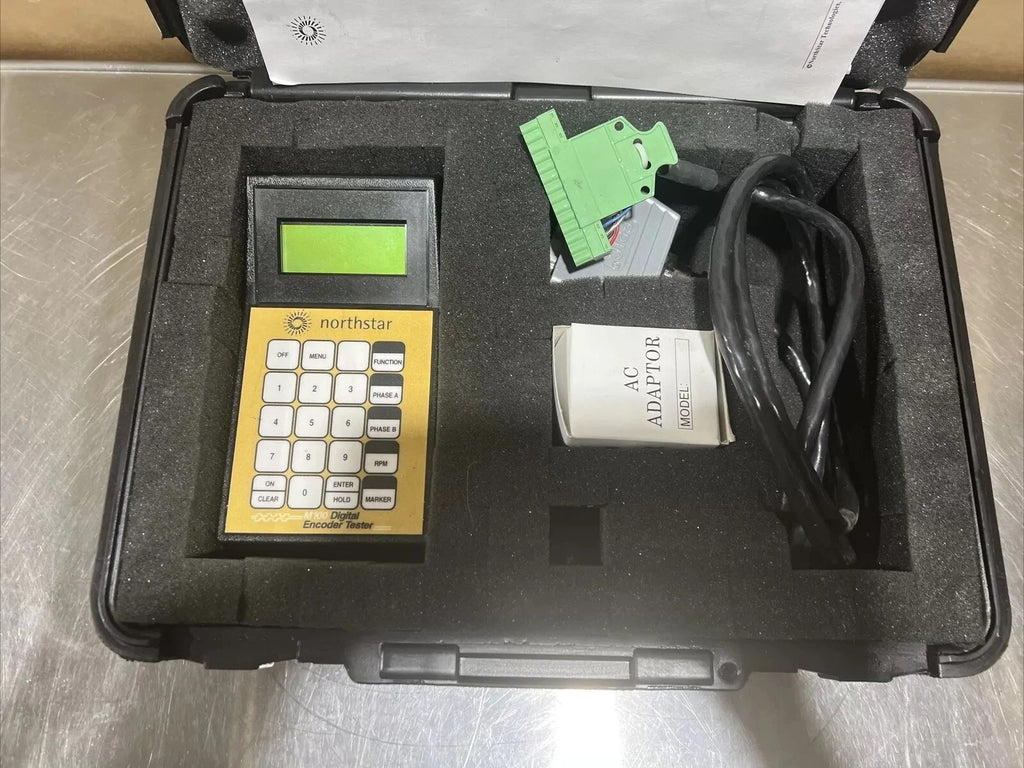 RS422 incremental encoder signals testing instrument diagnostic service Trobuleshooting health check of encoder 
