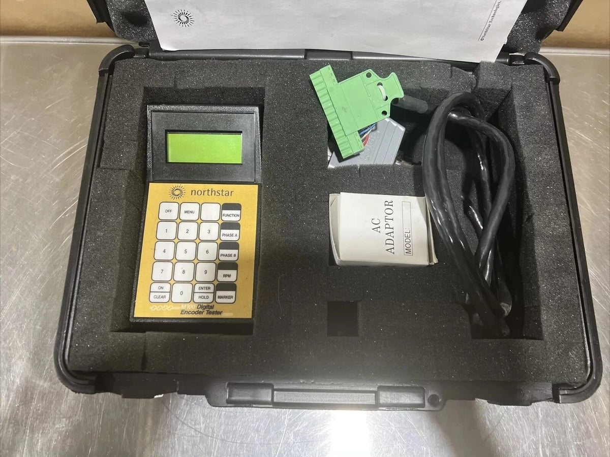 RS422 incremental encoder signals testing instrument diagnostic service Trobuleshooting health check of encoder 