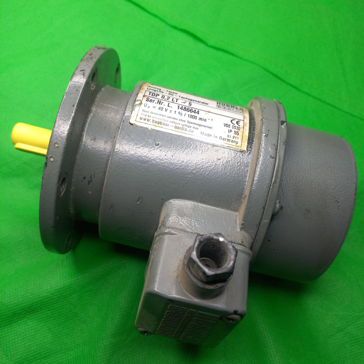 Hubner Berlin Analog-Tacho TDP 0,2 LT-5 | TDP02 LT-5 ; 40V/1000Rpm 