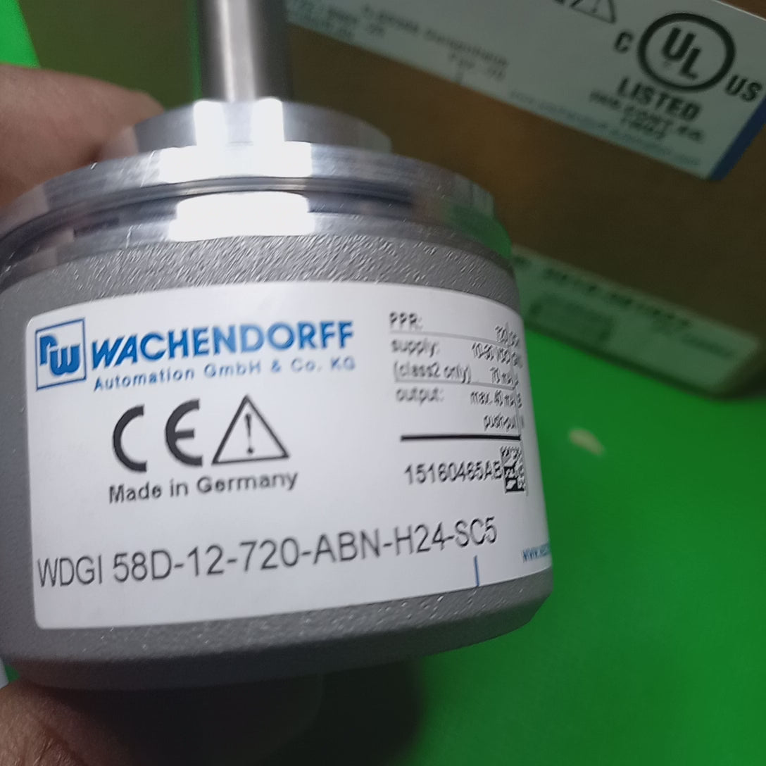 Wachendorff Encoder WDGI 58D | WDGI-58D-12-720-ABN-H24-SC5