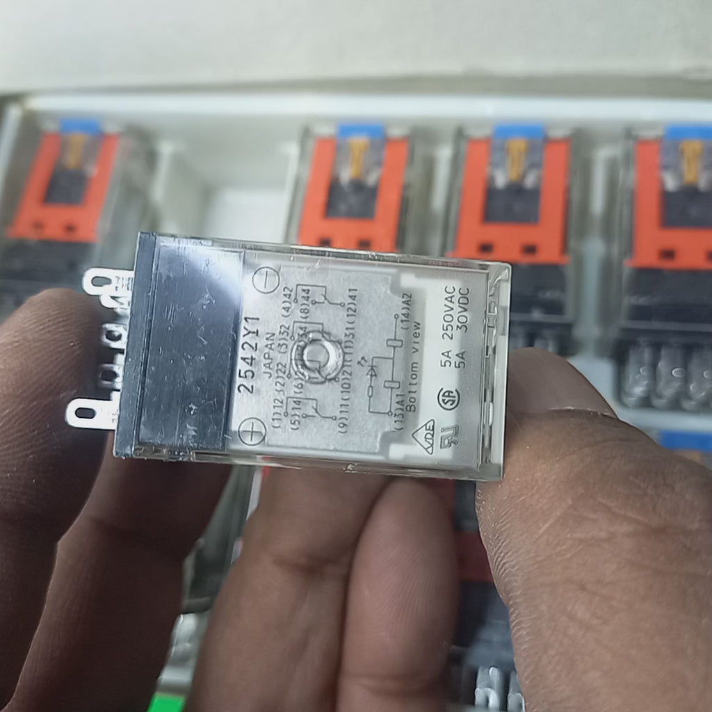 MY4IN124VDC(S)24VdcCoil,5A,4PDT(1)

