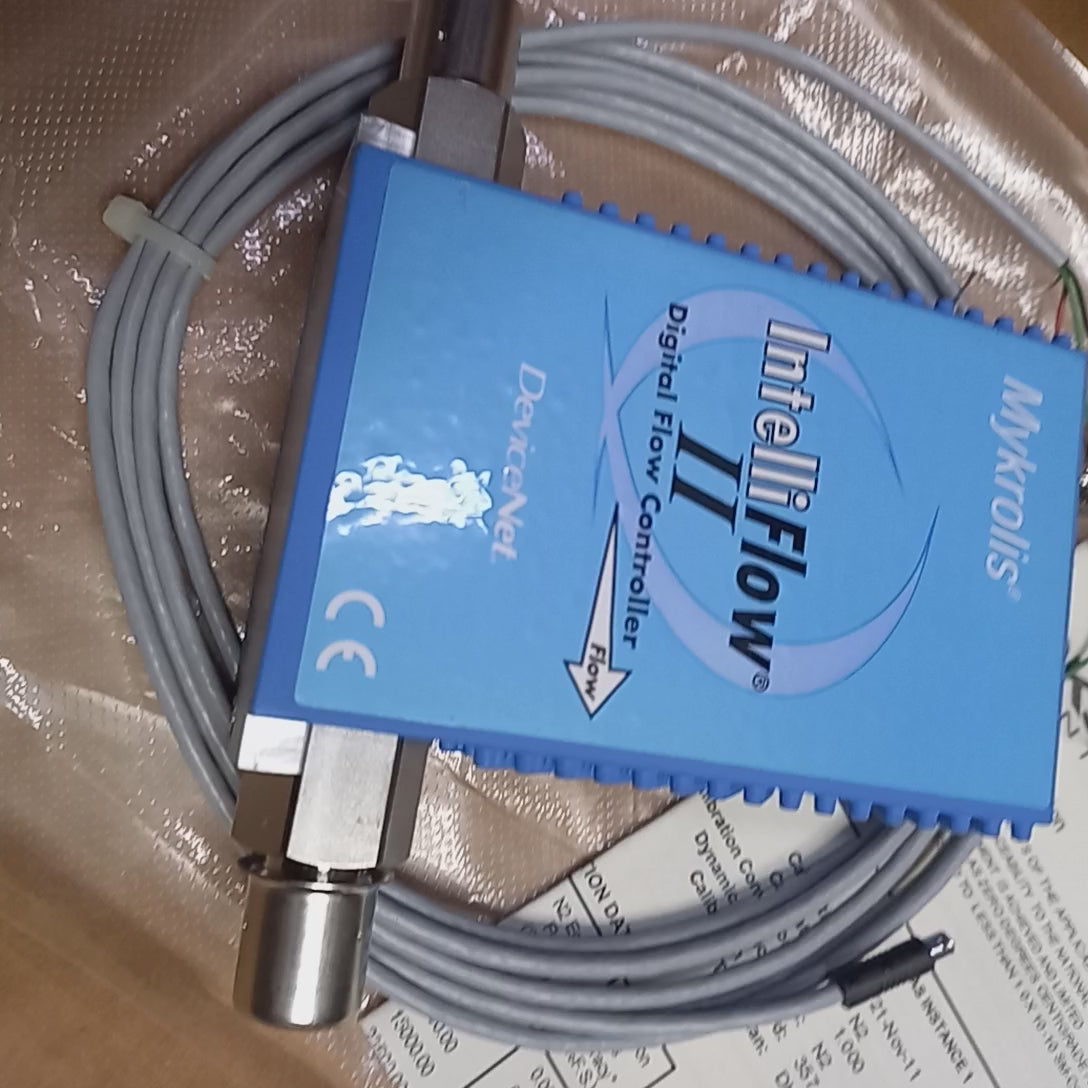 MyKrolis IntelliFlow II Digital Flow Controller DeviceNet, Model number_DSWAK1YY, GAS N2, Range 30SLM 