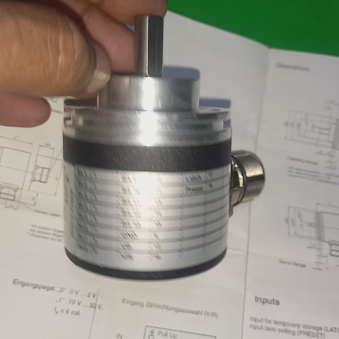 features of single turn FVS parallel encoder PepperlFuchs51509113bitSTFVS58N-011ADR3GN-0013