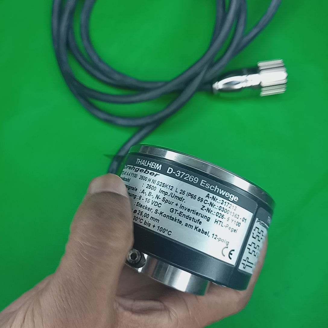 Encoder ITD 41 A 4 Y100 | Ready Stock | 2500 PPR | Hollow 25mm