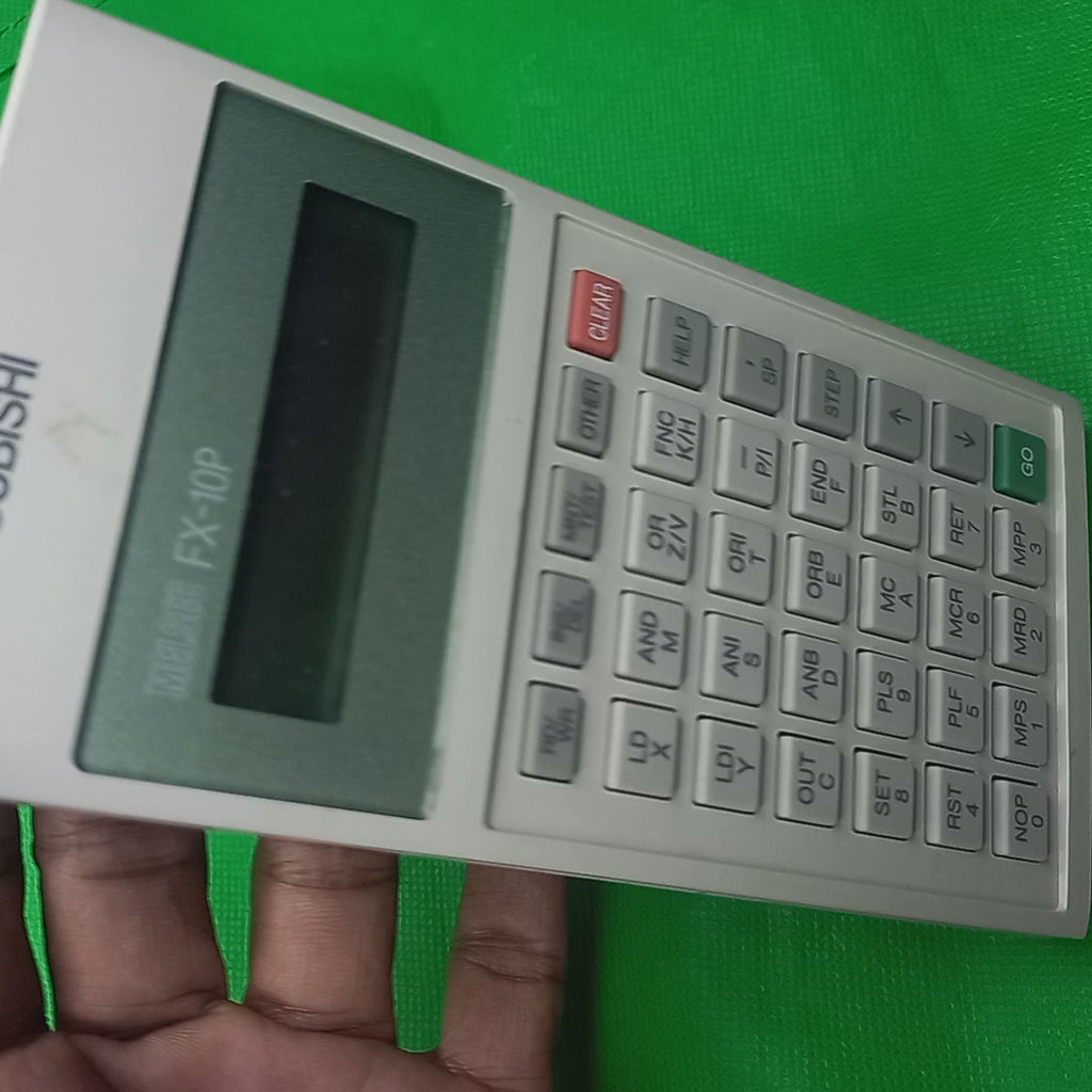 Mitsubishi Programming Panel FX-10P-E

The Mitsubishi FX-10P-E is a compact, hand-held programming and monitoring panel designed for use with Mitsubishi MELSEC-FX Series Programmable Logic Controllers (PLCs).