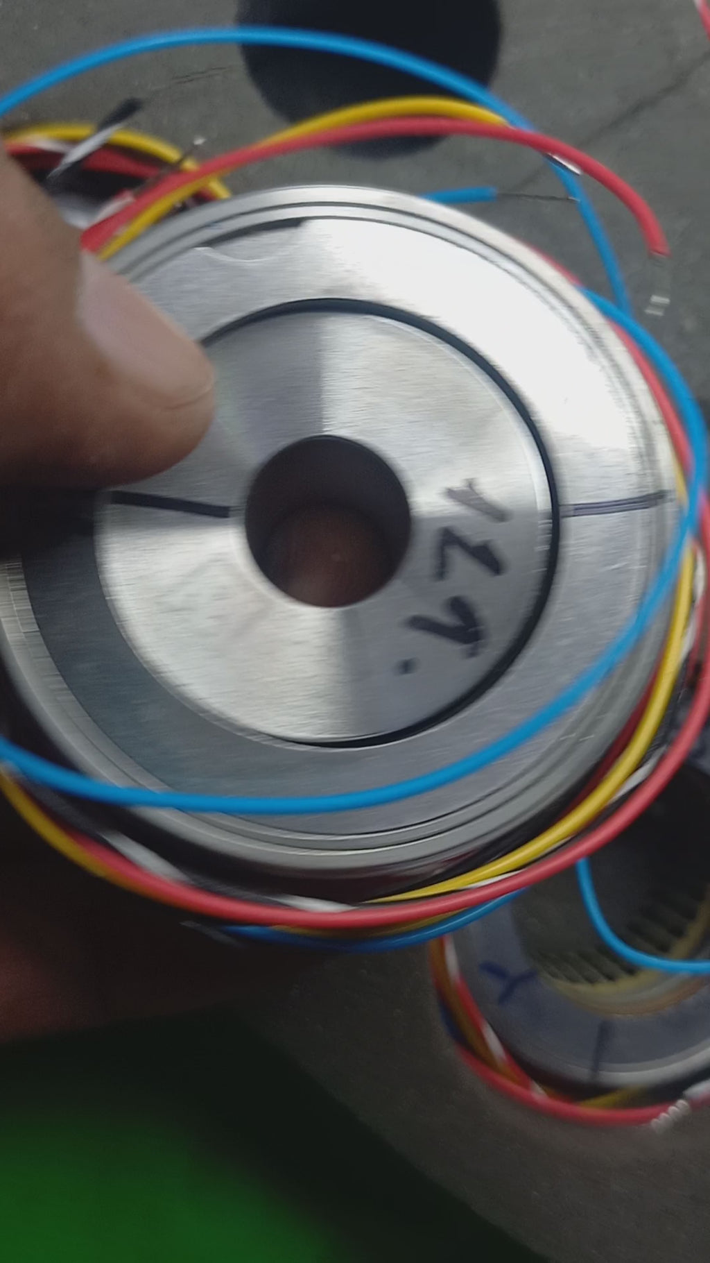 Video of RE21 type LTN RESOLVER RE 21 1 A05 Resolver SIZE 21 | Hollow 12.7 mm | 1 Pole Pair
