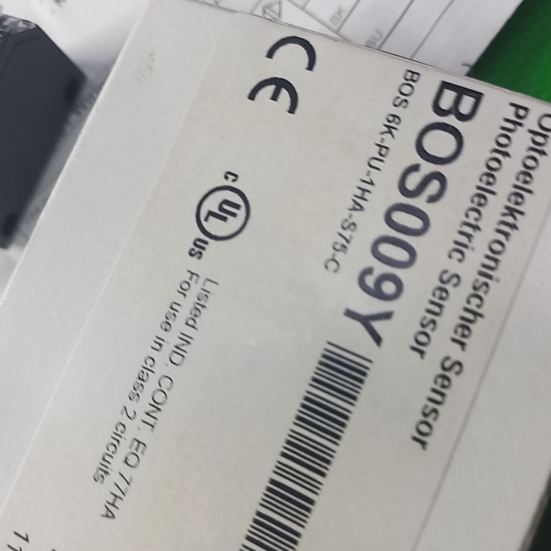 Video shows Balluff BOS6K-PU-1HA-S75-C (BOS009Y), Series 6 K
