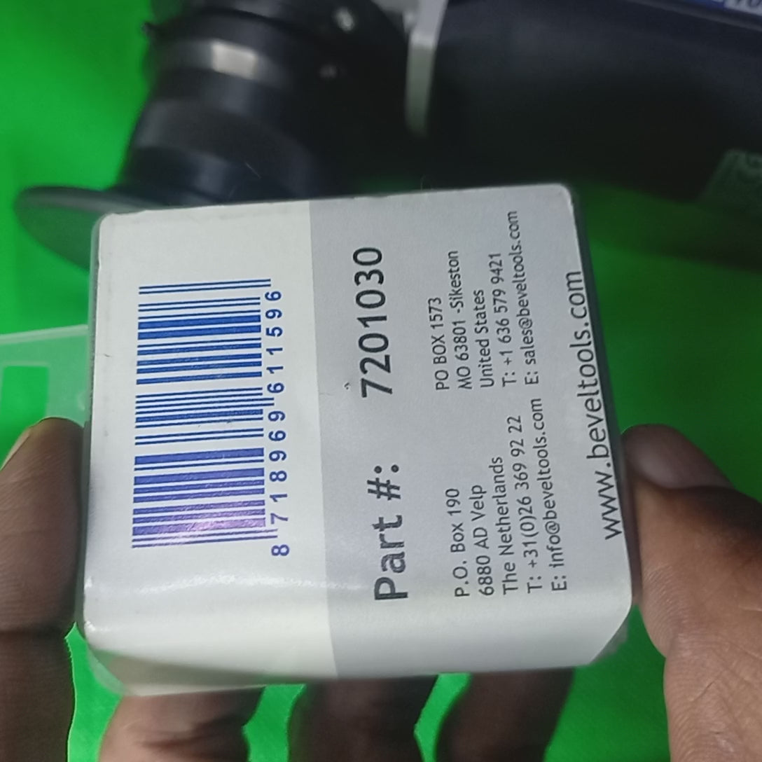 Bevel cutter carbide tool for radius chamfer edge preparation 7201030