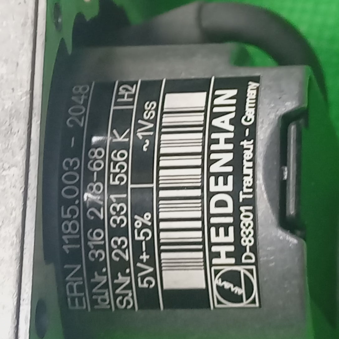 video showing encodder of SIEMENS 1FK 7022-5AK71-1AG2