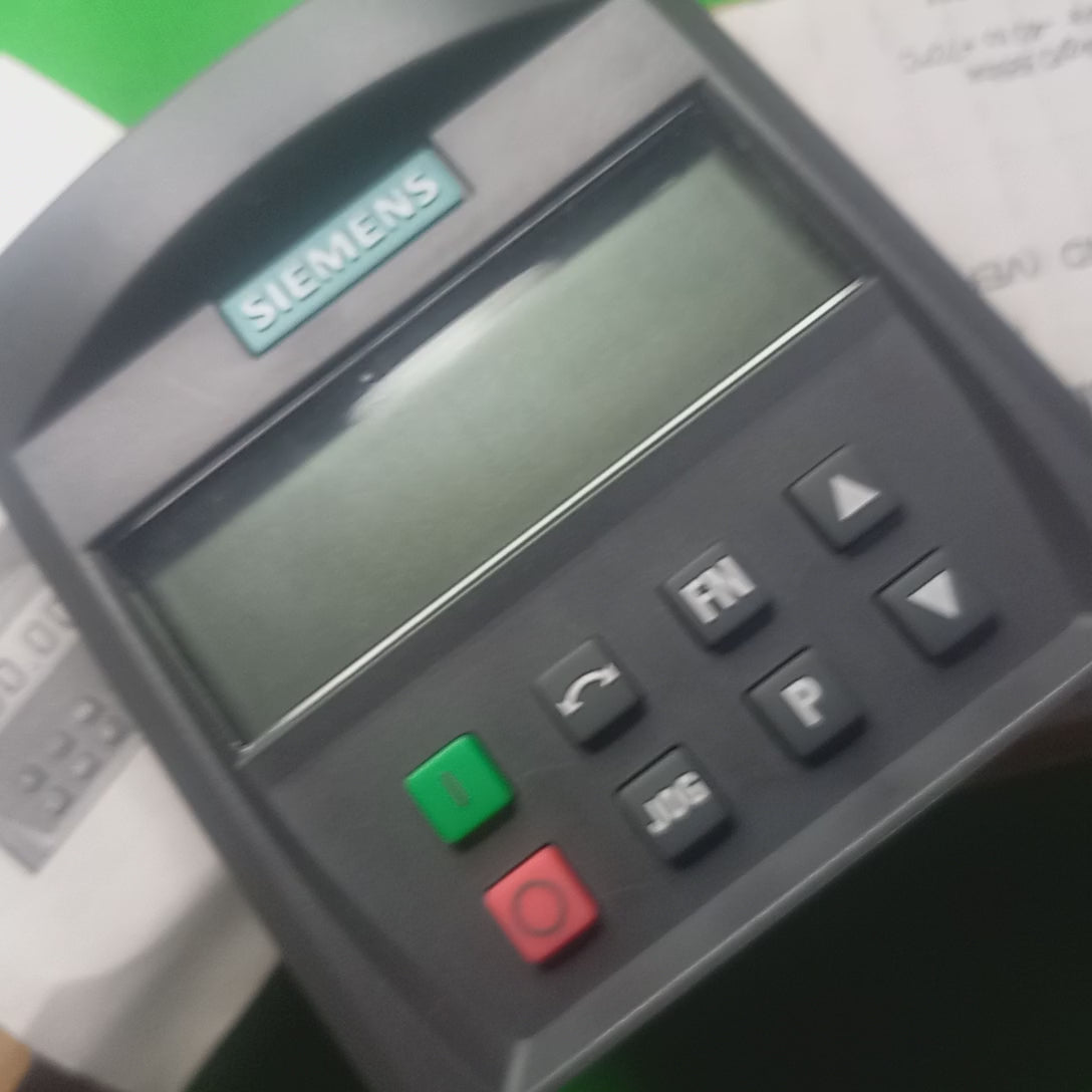 Video unboxing of  Siemens 6SE6400-0BP00-0AA1 - ( Upgrade Replacement for&nbsp;6SE6400-0BP00-0AA0 ) 
