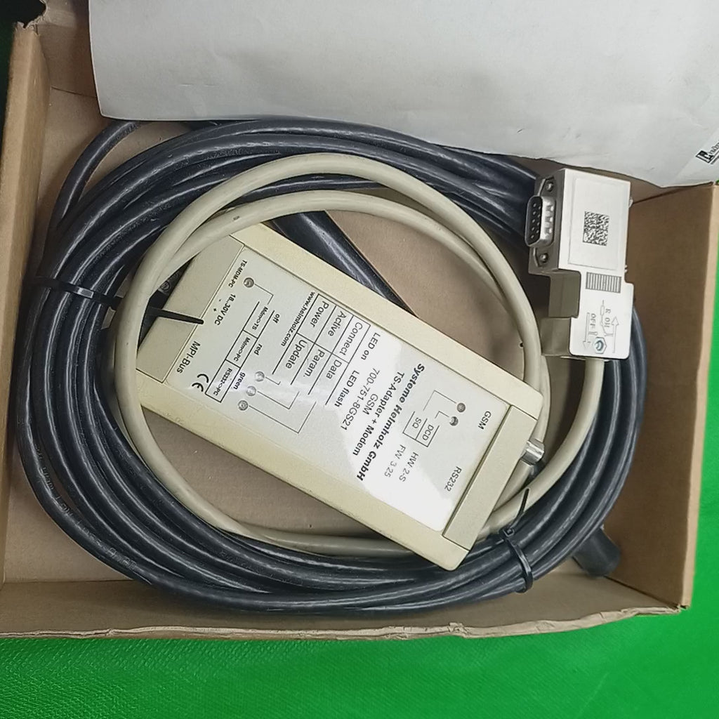 Teleservice SSW7-TS with GSM modem) is an industrial communication adapter used for remote maintenance and programming of Siemens Simatic automation devices via an MPI bus
