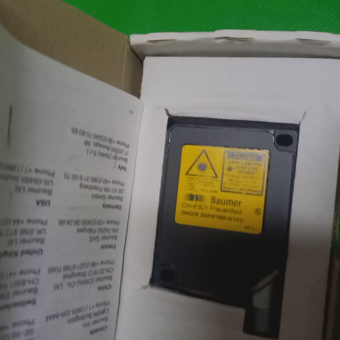 video of OHDM 20P6990/S14C, Art.Nr. 10153490, Diffuse sensors with background suppression