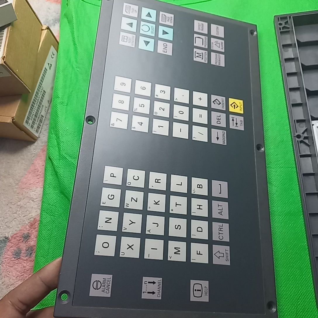 Video featuring Keyboard for cnc sinumerik 802 D sl, Baseline  6FC5303-0DM13-1AA0 6FC5303-0DM13-1AA1