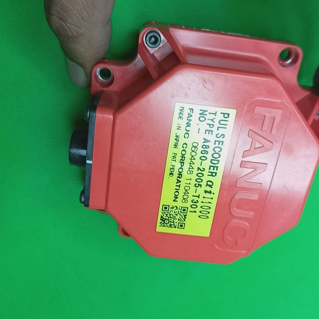 Pulsecoder AlphaI I1000 Video showing features of 
A8602005T301 Fanuc A860-2005-T301: α1000iI