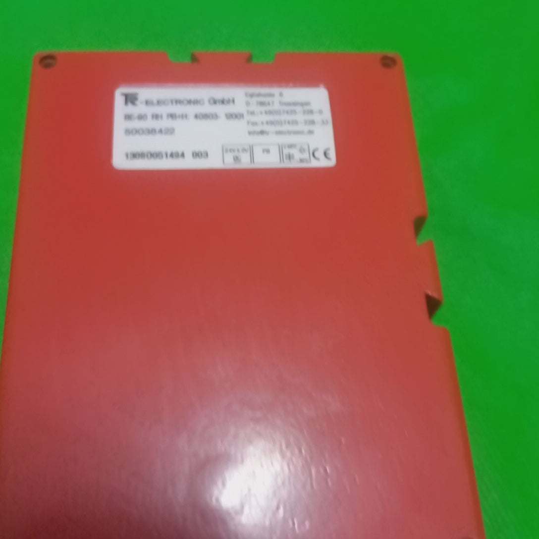 TR Electronic BE90 BarCode Read Head-Profibus with Option BE-90 RH PB + H 40803-12001