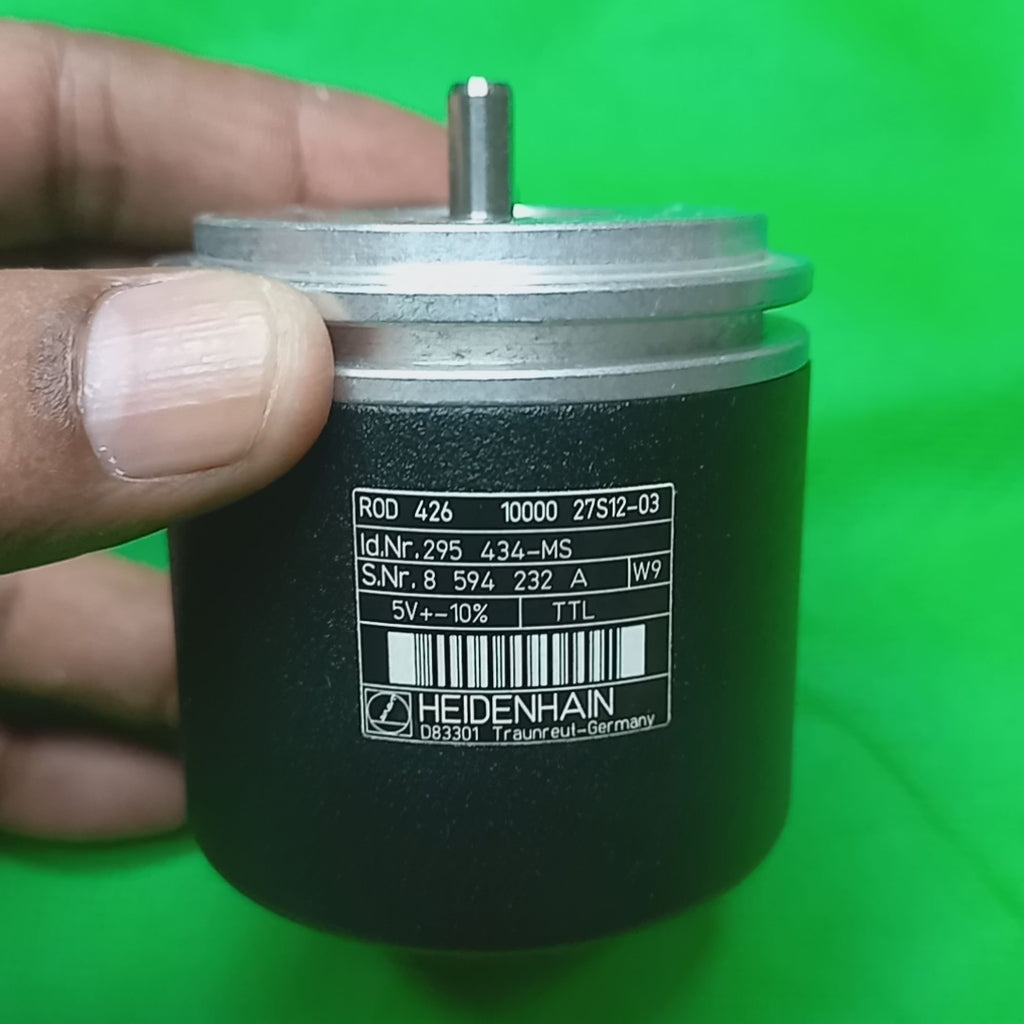 Heidenhain ROD426 10000 27S12-03 ID.Nr. 295 434-MS M23 , 6mm Synchro Flange, 5v+-10% TTL