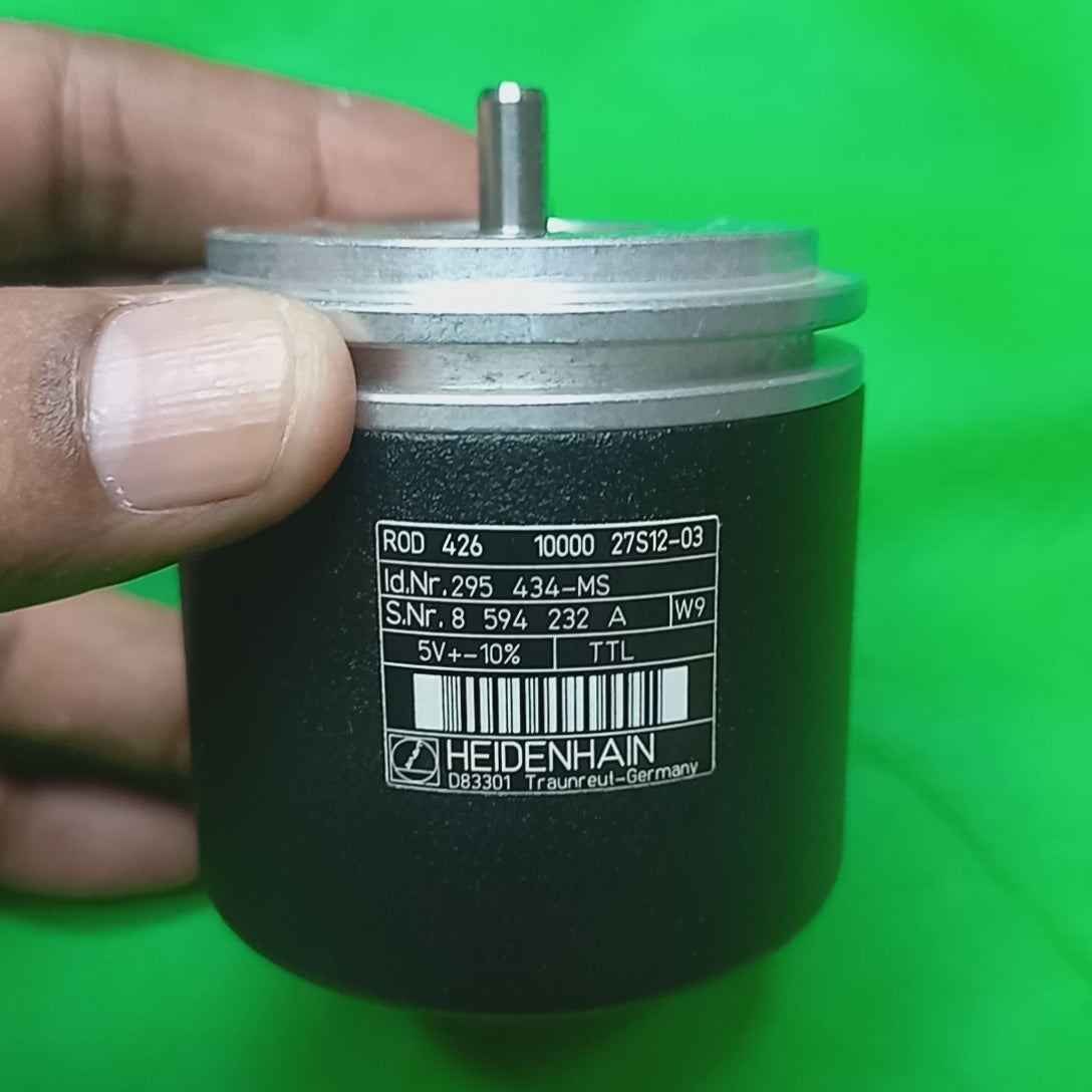 Heidenhain ROD426 10000 27S12-03 ID.Nr. 295 434-MS M23 , 6mm Synchro Flange, 5v+-10% TTL