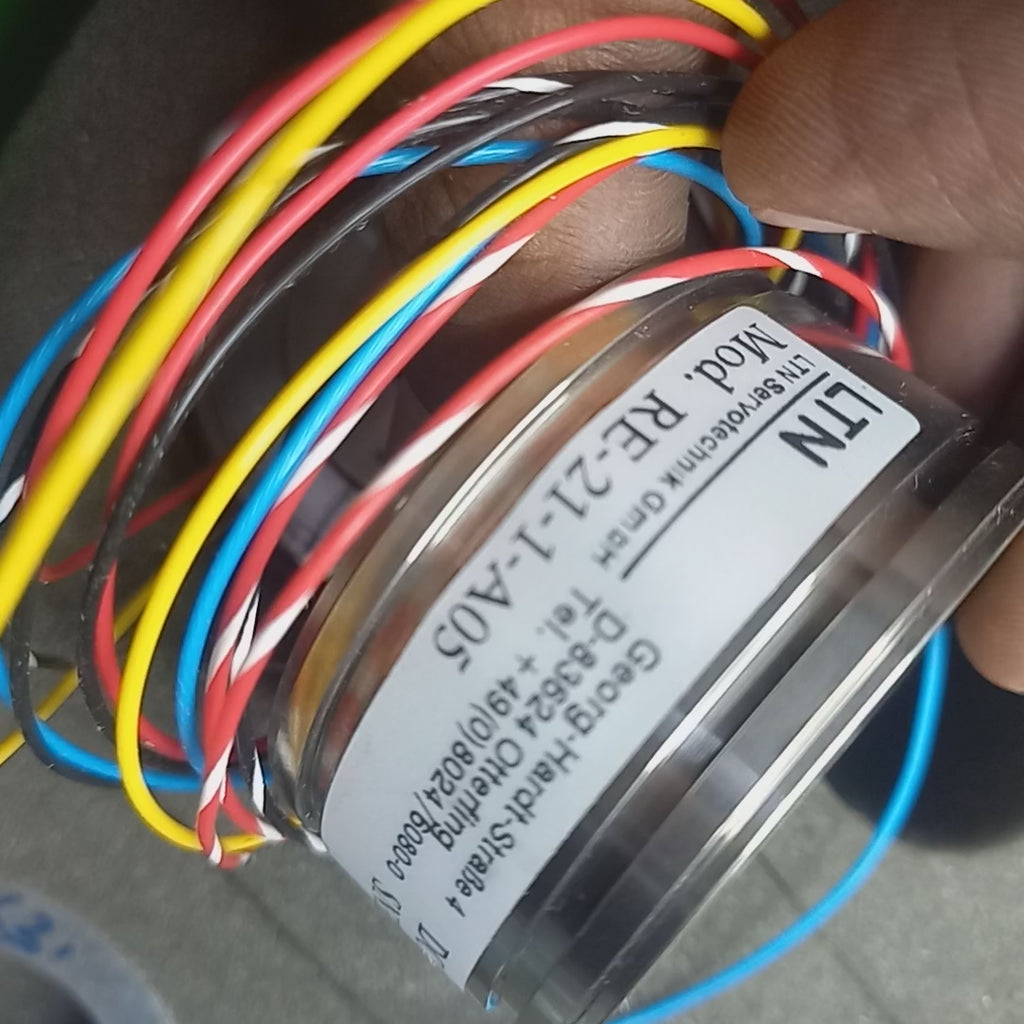 RESOLVER, RE-21-1-A05 LTN  HOLLOW SHAFT, 1 POLE PAIR, 7 VRMS, 56-70 MA, 5-7 KHZ, 20000 RPM MAX, -55 TO +155 DEGREE C