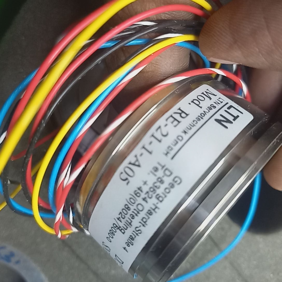 RESOLVER, RE-21-1-A05 LTN  HOLLOW SHAFT, 1 POLE PAIR, 7 VRMS, 56-70 MA, 5-7 KHZ, 20000 RPM MAX, -55 TO +155 DEGREE C
