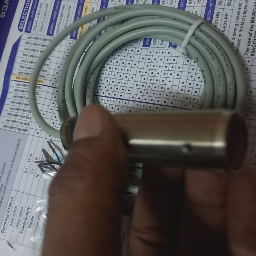 Video shows features of DATALOGIC S50-ML-2-B01-NN 952021820 NPN