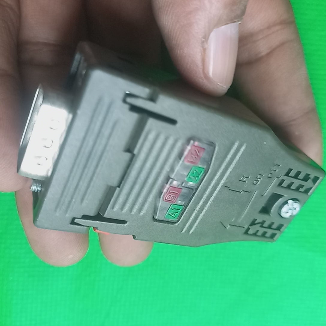 Video of siemens profibus connector 6GK1500-0FC10 PB FC RS 485 Plug 180