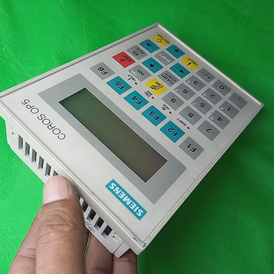 Operator Panel OP5-A1  ;6AV3505-1FB01 video